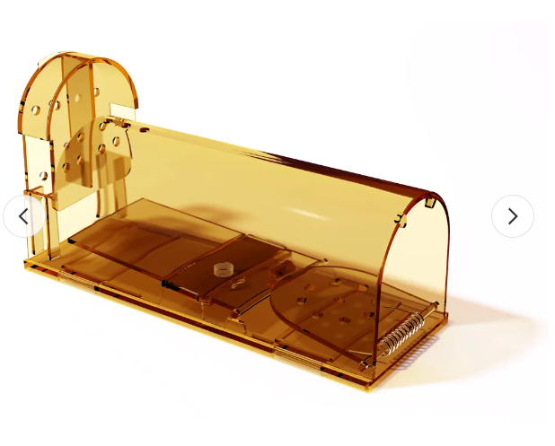 Mouse cage with walk-in corridor