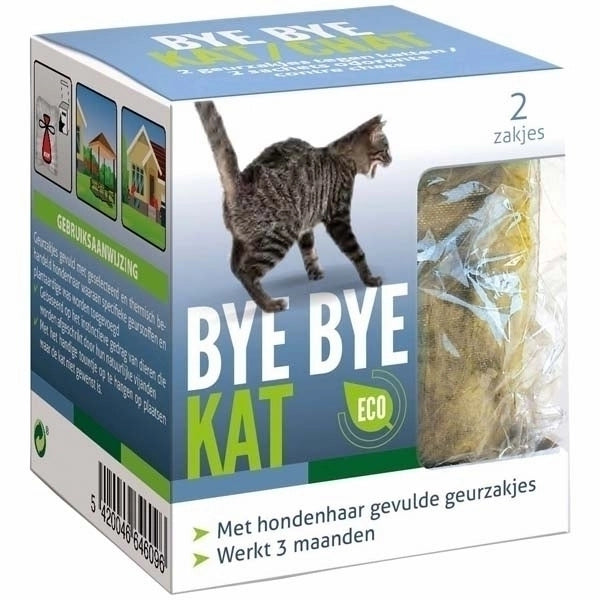 Bye bye katten geurzakjes