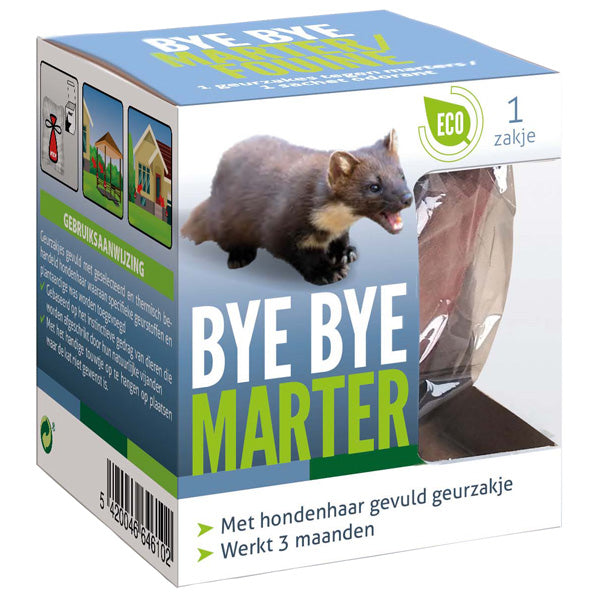 Bye bye marten scent bag