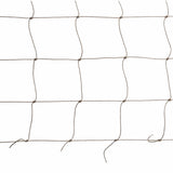 Vogelnet 5 x 5 meter zandkleur (maaswijdte: 50mm)