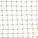 Vogelnet 5 x 5 meter zandkleur (maaswijdte: 19mm)