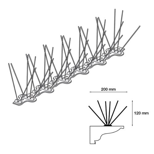 Bird Pins E6 (1 meter)