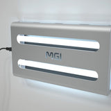 MG Kleefplatenlamp RVS