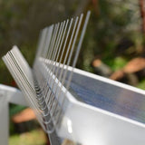 Bird strips for solar panels and gutters