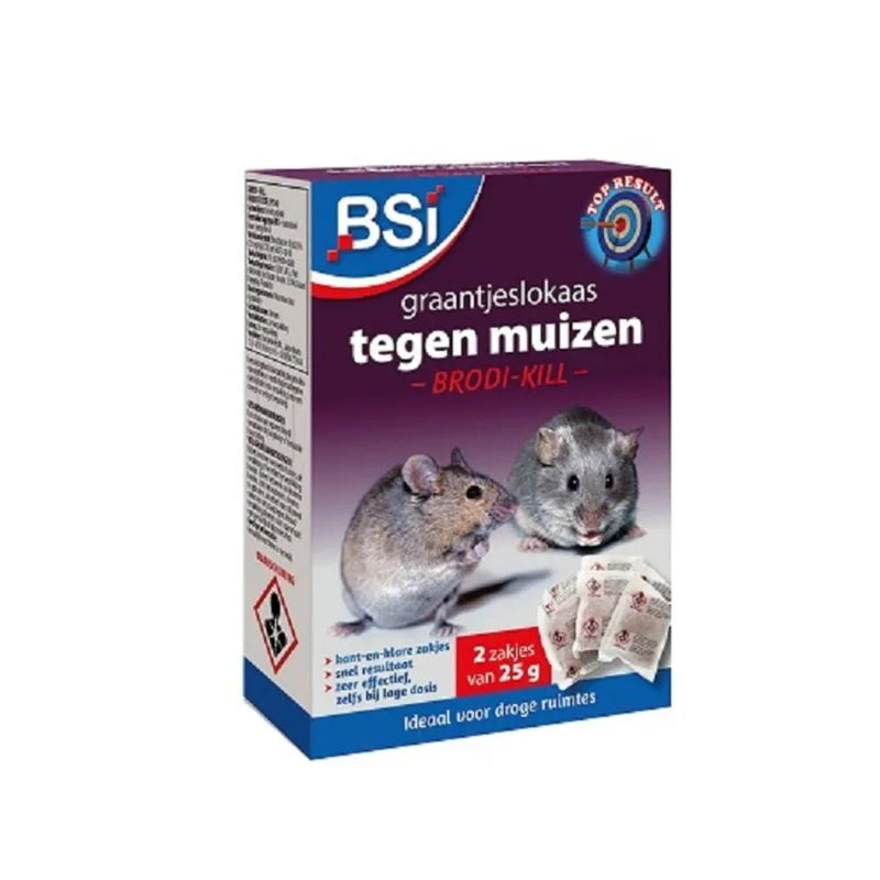 BSI Brodi Kill Mouse Grain 2 x 25 grams