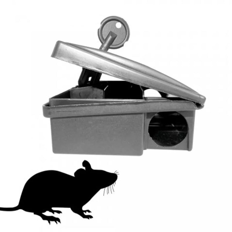 HG Refillable bait box with poison against mice