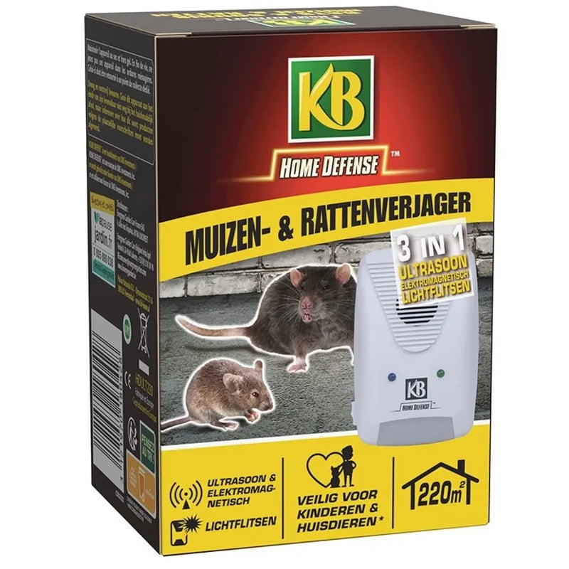 KB Home Defense 3-in-1 muizen- en
