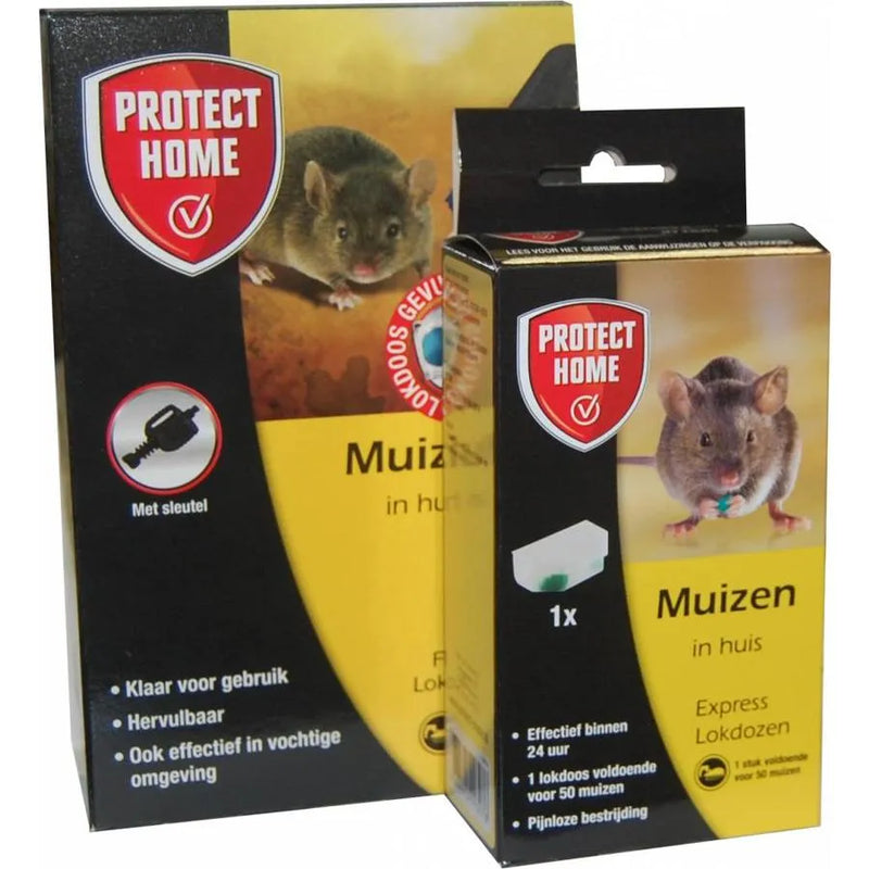 Protect Home Duo pak muizengif - Frap + Express Lokdoos