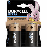 Duracell D batterijen (2 stuks)
