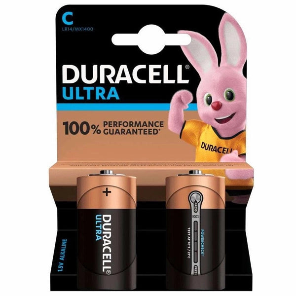 Duracell C batterijen (2 stuks)