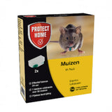Protect Home Express Bait box poison against mice 2 Pieces 